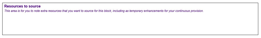 Screenshot of learning statements for EY1 Communication, Language and Literacy
                p79 of curriculum 