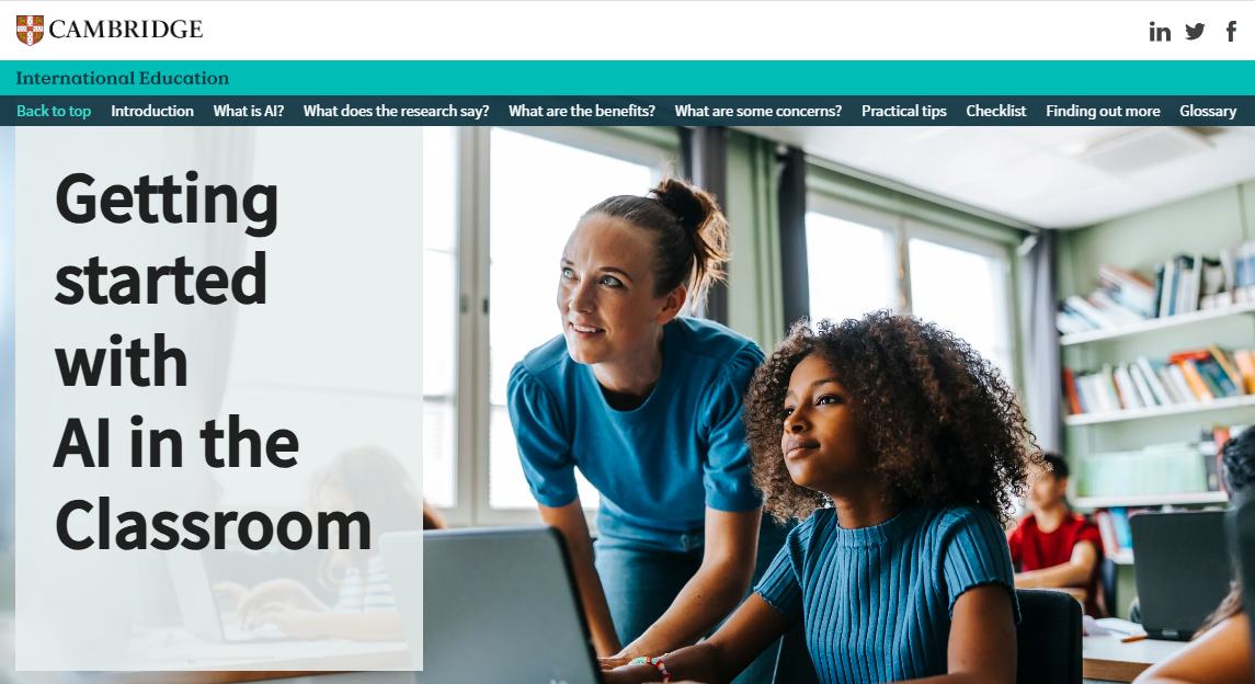 Getting Started with AI in the Classroom